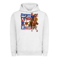Pigment Lunar Rock western sweet land of liberty 4th july billie wilder Urban Hoodie - texasbilliewilder