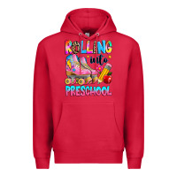 Cardinal rolling into preschool grade Premium Hoodie - texasbilliewilder