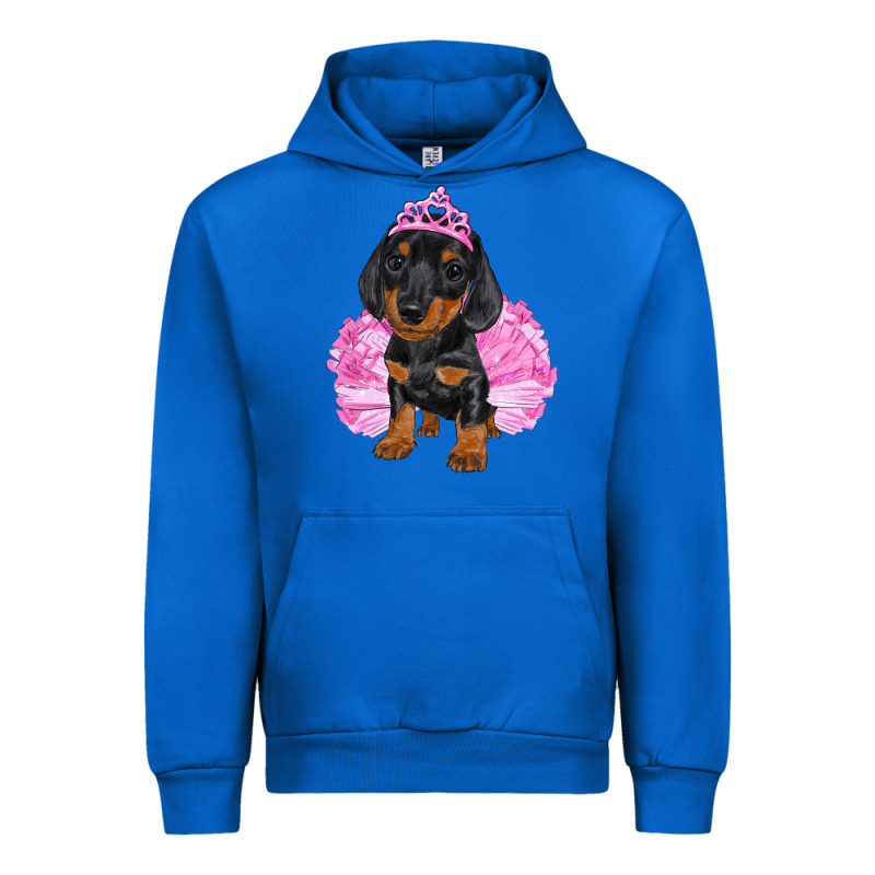 Balerina Dachshund With Tutu Urban Hoodie by RanaPortraitStore | Teevron