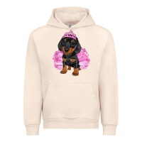 Sandshell balerina dachshund with tutu Urban Hoodie - RanaPortraitStore