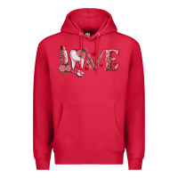 Cardinal valentines day dental love Premium Hoodie - RanaPortraitStore