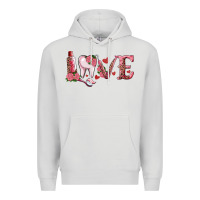 Dove Grey valentines day dental love Premium Hoodie - RanaPortraitStore