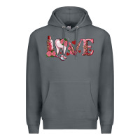 Rock valentines day dental love Premium Hoodie - RanaPortraitStore