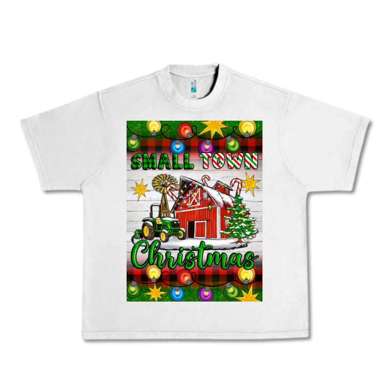 Small Town Christmas Urban Heavy Tee by Artiststas | Teevron