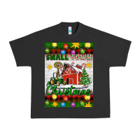 Pigment Black Small Town Christmas Urban Heavy Tee - Artiststas