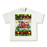 Pistachio Small Town Christmas Urban Heavy Tee - Artiststas