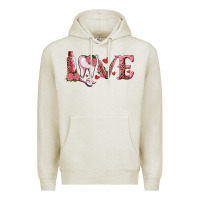 Oatmeal Heather valentines day dental love Premium Hoodie - RanaPortraitStore