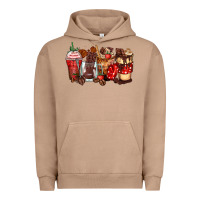 Pigment Burro hot chocolate coffee cups Urban Hoodie - Zillion Design Studio