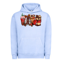 Pigment Grape Ice hot chocolate coffee cups Urban Hoodie - Zillion Design Studio