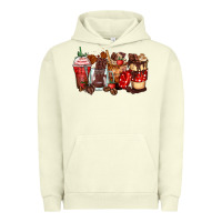 Pigment Pistachio hot chocolate coffee cups Urban Hoodie - Zillion Design Studio