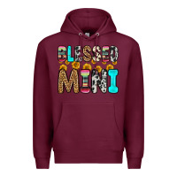 Burgundy blessed mini Premium Hoodie - Zillion Design Studio