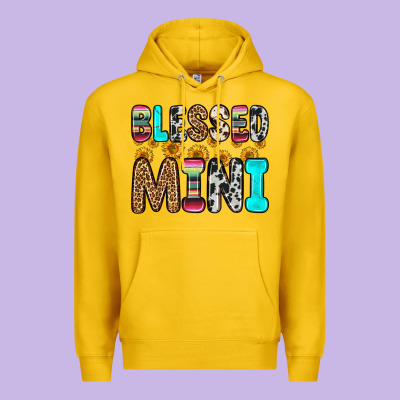 Blessed Mini Premium Hoodie Designed By Zillion Design Studio
