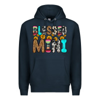 Navy blessed mini Premium Hoodie - Zillion Design Studio