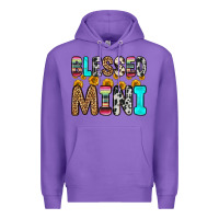 Purple blessed mini Premium Hoodie - Zillion Design Studio