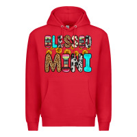Red blessed mini Premium Hoodie - Zillion Design Studio