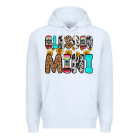 White blessed mini Premium Hoodie - Zillion Design Studio