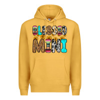 Mustard blessed mini Premium Hoodie - Zillion Design Studio