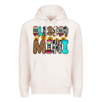 Pale Pink blessed mini Premium Hoodie - Zillion Design Studio