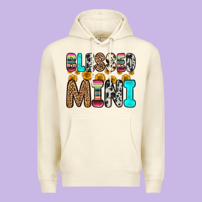 Blessed Mini Premium Hoodie Designed By Zillion Design Studio