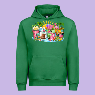 Urban Hoodie beach summer coffee cups