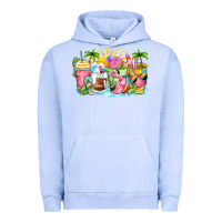 Pigment Grape Ice beach summer coffee cups Urban Hoodie - Zillion Design Studio