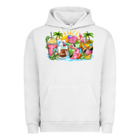 Pigment Lunar Rock beach summer coffee cups Urban Hoodie - Zillion Design Studio
