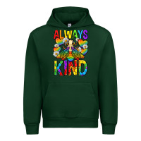 Forest Green always bee kind pride lgbtq Urban Hoodie - texasbilliewilder