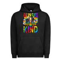 Pigment Black always bee kind pride lgbtq Urban Hoodie - texasbilliewilder