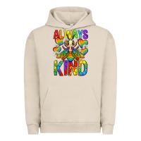 Pigment French Oak always bee kind pride lgbtq Urban Hoodie - texasbilliewilder