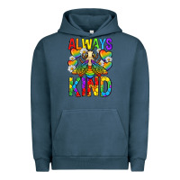 Pigment Midnight Navy always bee kind pride lgbtq Urban Hoodie - texasbilliewilder