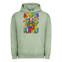 Pigment Oil Green always bee kind pride lgbtq Urban Hoodie - texasbilliewilder