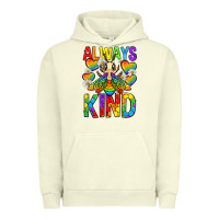 Pigment Pistachio always bee kind pride lgbtq Urban Hoodie - texasbilliewilder