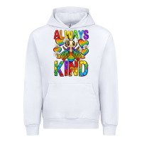 White always bee kind pride lgbtq Urban Hoodie - texasbilliewilder