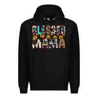 Black blessed mama Premium Hoodie - Zillion Design Studio