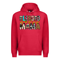 Cardinal blessed mama Premium Hoodie - Zillion Design Studio