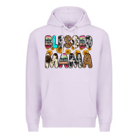 Lilac blessed mama Premium Hoodie - Zillion Design Studio