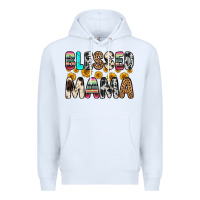 White blessed mama Premium Hoodie - Zillion Design Studio