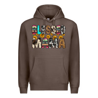 Coffee blessed mama Premium Hoodie - Zillion Design Studio