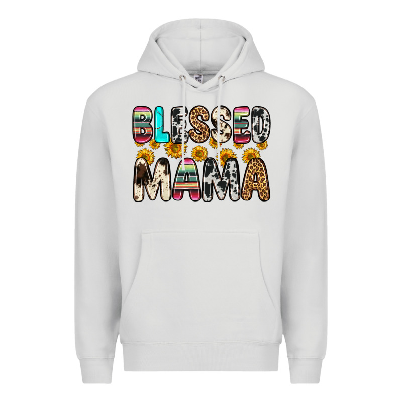 Blessed Mama Premium Hoodie by Zillion Design Studio | Teevron