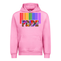 Fuchsia Pink barcode pride Urban Hoodie - texasbilliewilder