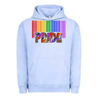 Pigment Grape Ice barcode pride Urban Hoodie - texasbilliewilder