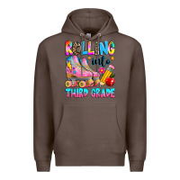 Coffee rolling into third grade Premium Hoodie - texasbilliewilder