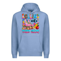 Colony Blue rolling into third grade Premium Hoodie - texasbilliewilder