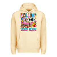 Rolling Into Third Grade Premium Hoodie | Teevron