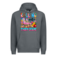 Rock rolling into third grade Premium Hoodie - texasbilliewilder