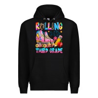 Black rolling into third grade Premium Hoodie - texasbilliewilder