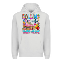 Dove Grey rolling into third grade Premium Hoodie - texasbilliewilder