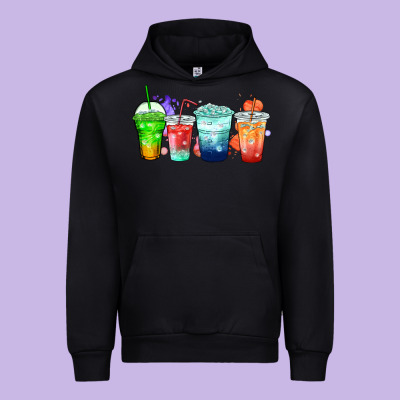 Urban Hoodie tea junkie coffee cups