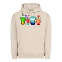 Pigment French Oak tea junkie coffee cups Urban Hoodie - Zillion Design Studio