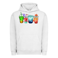 Pigment Lunar Rock tea junkie coffee cups Urban Hoodie - Zillion Design Studio